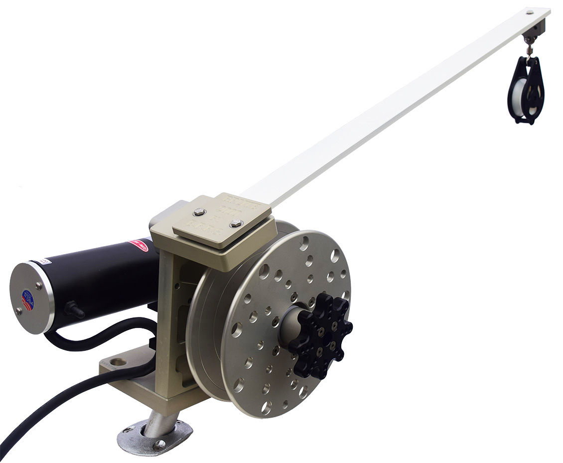 Elec-Tra-Mate Brute 2000 Electric Reel w/ Flat Bar Rod Elec-Tra-Mate Brute 2000 Electric Reel w/ Flat Bar Rod
