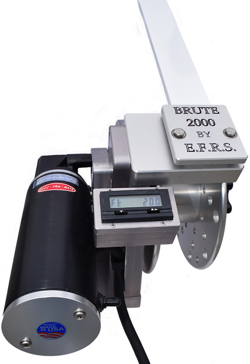 brute 2000 fishing reel Elec-Tra-Mate Brute 2000 Electric Reel w/ Flat Bar Rod