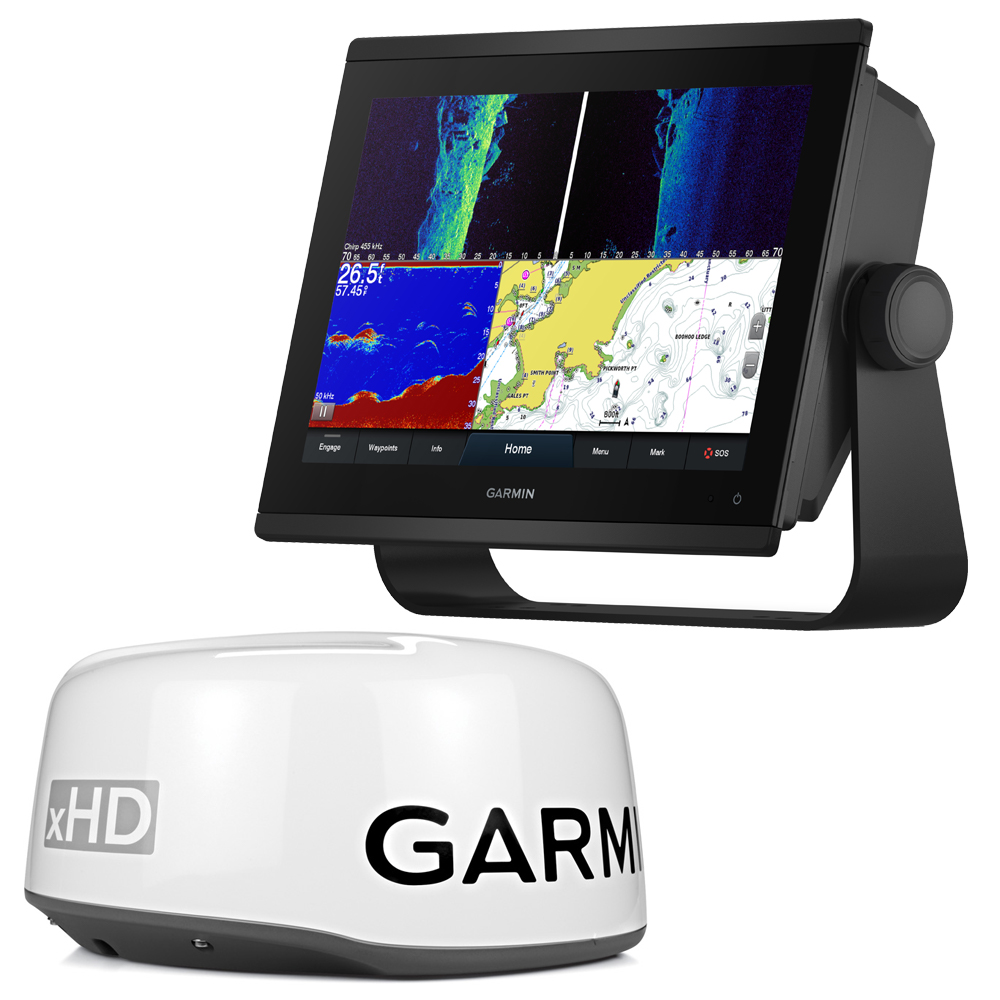 Garmin GPSMAP® 1243XSV Combo GPS/Fishfinder Preloaded US+Canada