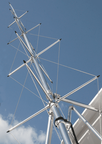 Lee's Tackle MX8335 Triple Spreader 35ft. Pole / Holder Combination ...