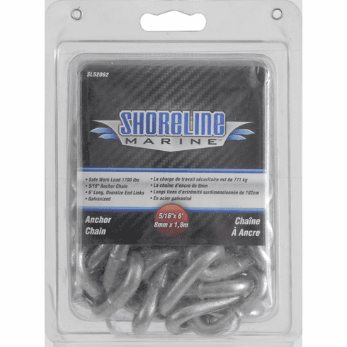 Shoreline Anchor Chain 5/16" x 6'