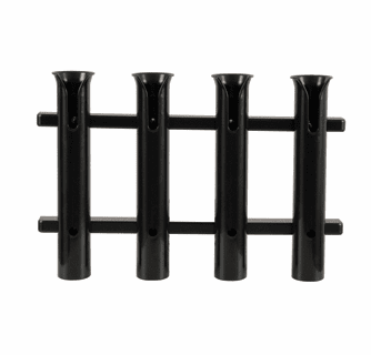 4 pole fishing rod holder Spider Rig constructed from 1/2 marine grade starboard plastic Malone Auto Racks MPG126 Striper-4