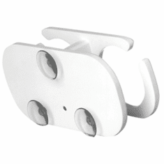 Taco Metals 2-Drink Poly Cup Holder with Suction Cup Mounts - White