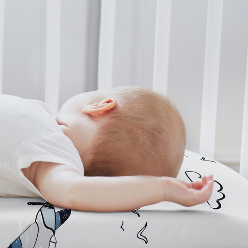 Airplane Green and Blue Collection 2 Pack Baby Bassinet Fitted Sheets - alt image 2