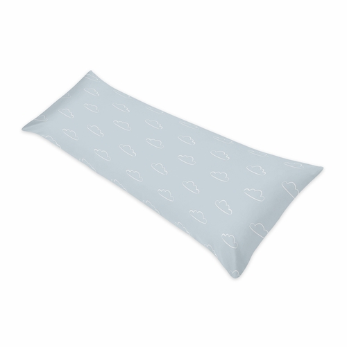 Airplane Red and Blue Collection Cloud Print Full Length Body Pillow Cover