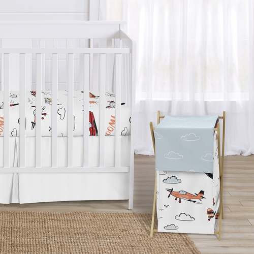 Airplane Red and Blue Collection Hamper - alt image 2