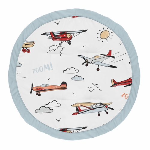 Airplane Red and Blue Collection Playmat