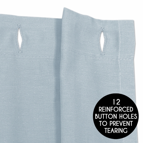 Airplane Red and Blue Collection Shower Curtain - Cloud Print - alt image 3