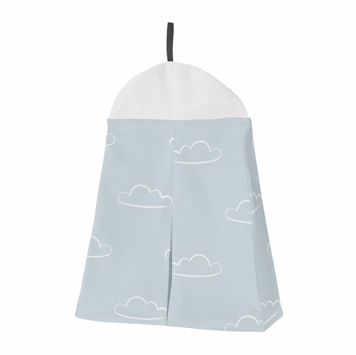 Airplane Red and Blue Collection Sweet Jojo Designs 6 Piece Crib Bedding + BreathableBaby Breathable Mesh Liner - alt image 5