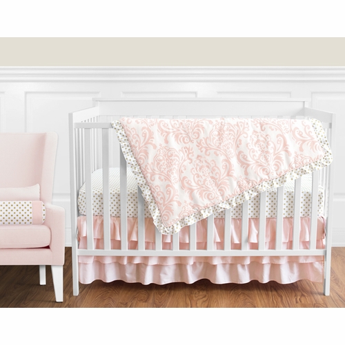 Amelia 11 Piece Bumperless Crib Bedding Collection