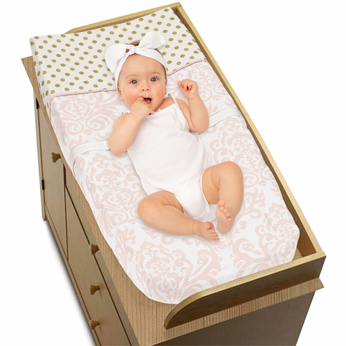 Amelia Collection Changing Pad Cover - alt image 2