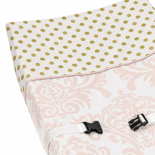 Amelia Collection Changing Pad Cover - alt image 3