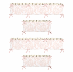Amelia Collection Crib Bumper Pad