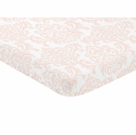 Amelia Collection Mini Crib Sheet