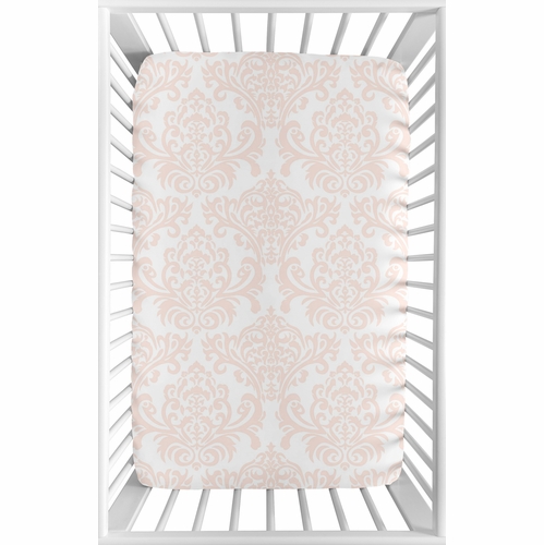 Amelia Collection Mini Crib Sheet - alt image 1