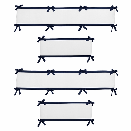 Anchors Away Collection Crib Bumper Pad - alt image 1