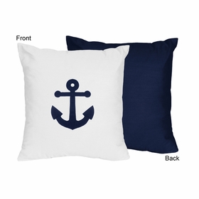 Anchors Away Collection Decorative Accent Throw Pillow