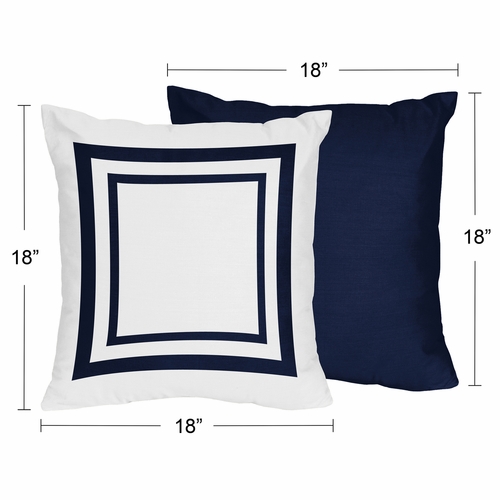 Anchors Away Collection Decorative Accent Throw Pillows - Set of 2 - alt image 3
