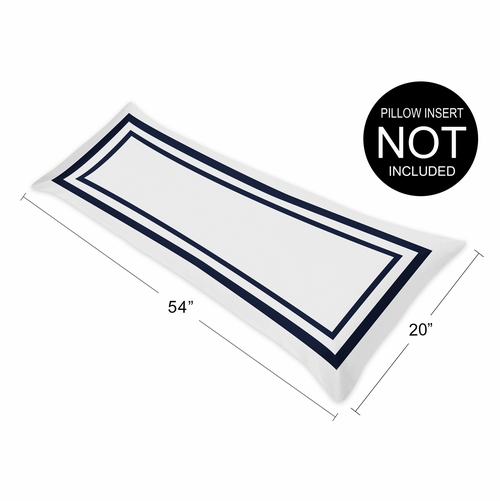 Anchors Away Collection Full Length Body Pillow Cover - alt image 3