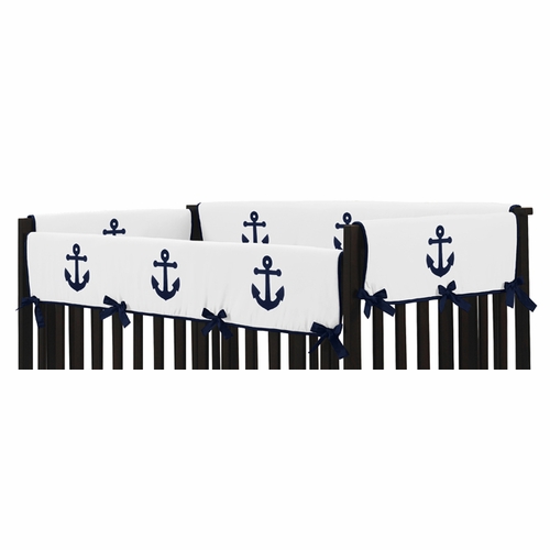 Anchors Away Collection Long Rail Guard Cover - alt image 1
