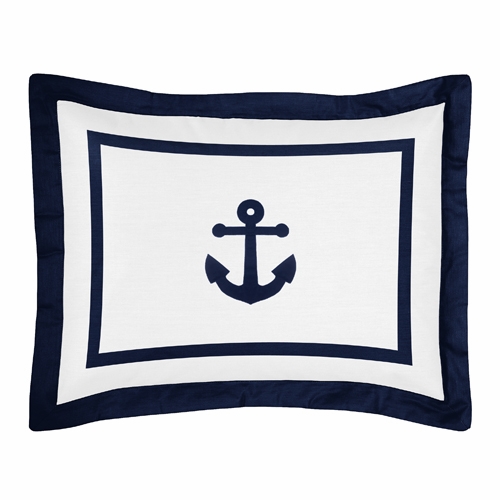 Anchors Away Collection Pillow Sham
