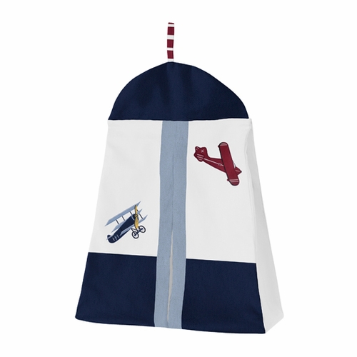 Aviator 11 Piece Bumperless Crib Bedding Collection - alt image 4