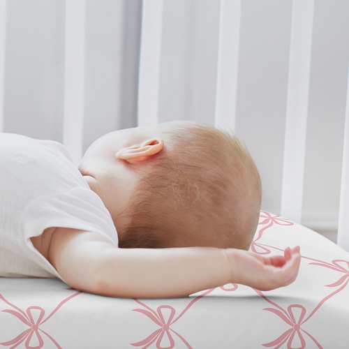 Ballerina and Ballet Bows Collection 2 Pack Baby Bassinet Fitted Sheets - alt image 2