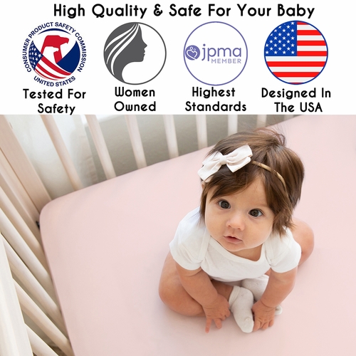 Ballerina and Ballet Bows Collection 3 Piece Crib Bedding - alt image 2