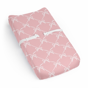 Ballerina and Ballet Bows Collection Changing Pad Cover Sheet
