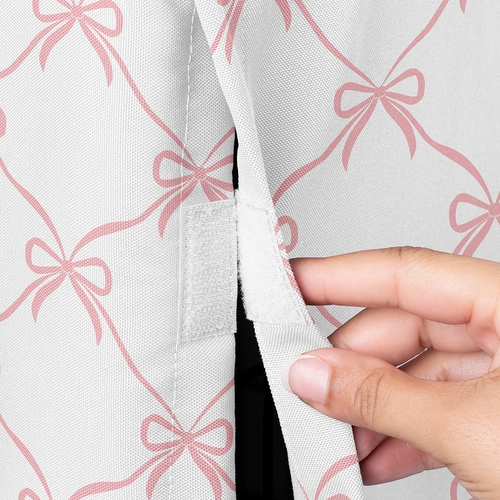 Ballerina and Ballet Bows Collection Dog Crate Kennel Cover 30in. - alt image 2