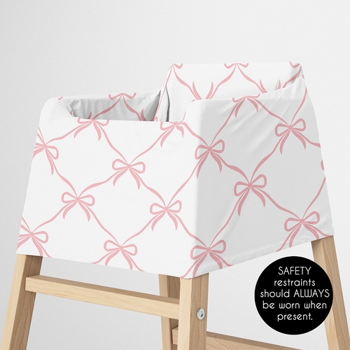Ballerina and Ballet Bows Collection Multi Use Baby Car Seat and Nursing Cover - alt image 4