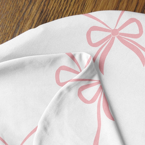 Ballerina and Ballet Bows Collection Nursing Breastfeeding Pillow Cover - alt image 3