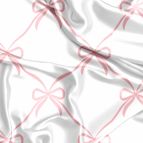 Ballerina and Ballet Bows Collection Satin Fitted Crib Sheet - alt image 5