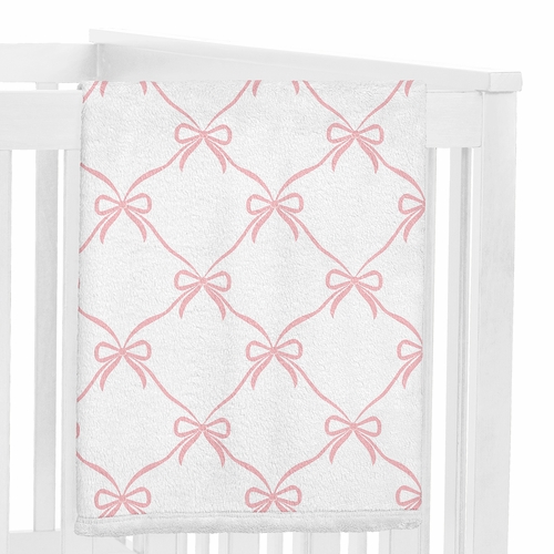 Ballerina and Ballet Bows Collection Toddler Blanket Baby Swaddle - alt image 3