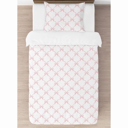 Ballerina and Ballet Bows Collection Twin Bedding - alt image 2