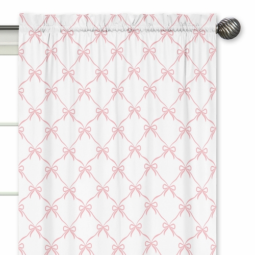 Ballerina and Ballet Bows Collection Window Panels - Set of 2 - alt image 2