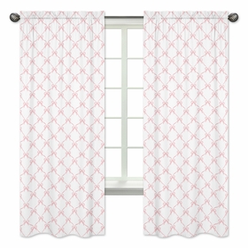 Ballerina and Ballet Bows Collection Window Panels - Set of 2