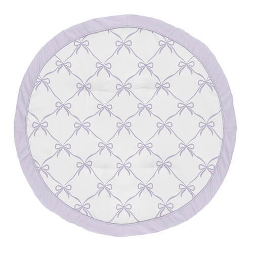 Ballerina and Ballet Bows Purple Collection Playmat