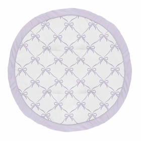 Ballerina and Ballet Bows Purple Collection Playmat