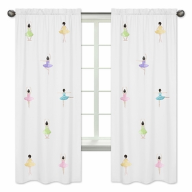 Ballerina Window Panels - Set of 2
