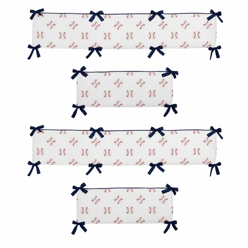 Baseball Patch 9 Piece  Crib Bedding Collection - alt image 1