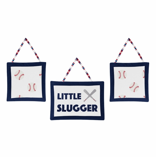Baseball Patch Collection 11 Piece Bumperless Crib Bedding - alt image 5