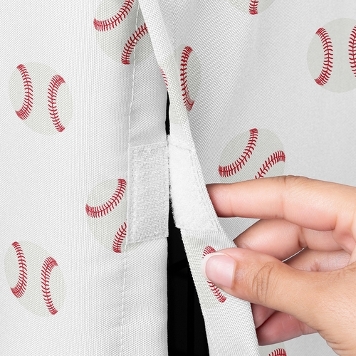 Baseball Patch Collection Dog Crate Kennel Cover 36in. - alt image 2