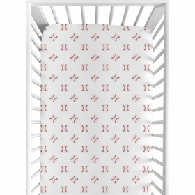 Baseball Patch Collection Jersey Knit Crib Sheet