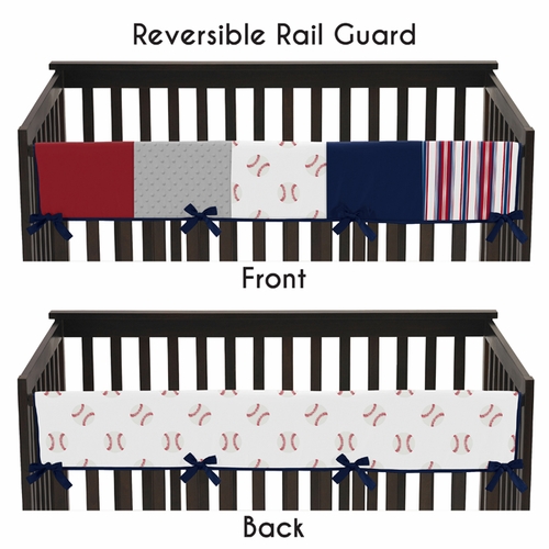 Baseball Patch Collection Long Rail Guard Cover