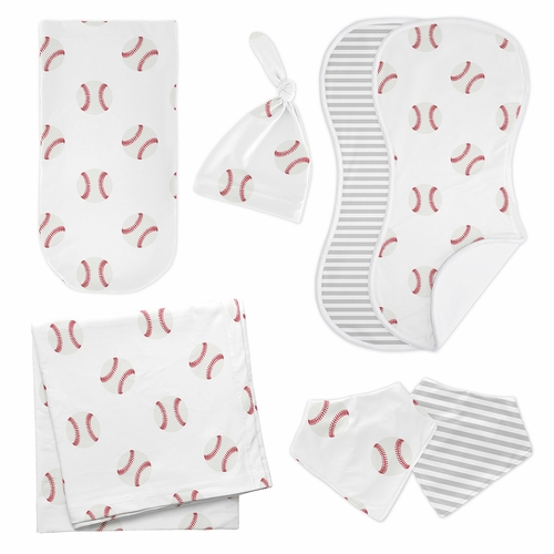 Baseball Patch Collection Newborn Baby Layette Set