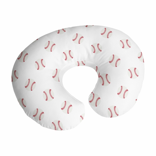 Baseball Patch Collection Nursing Breastfeeding Pillow Cover