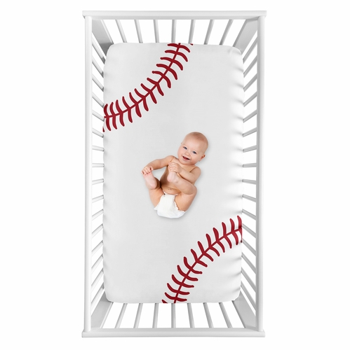 Baseball Patch Collection Photo Op Crib Sheet