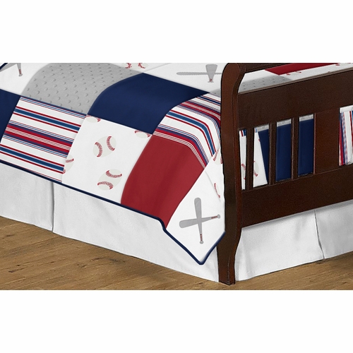 Baseball Patch Collection Toddler Bedding - alt image 3