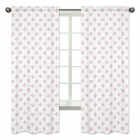 Baseball Patch Collection Window Panels - Set of 2